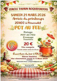 Pot au feu à Roquefort