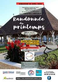 randonnée du printemps à Châtellerault