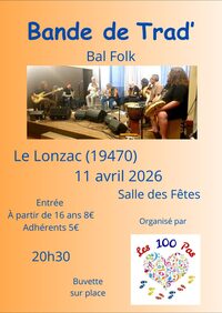 Bande de Trad' : Bal Folk à Le Lonzac