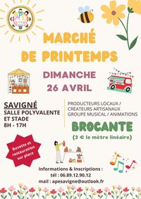 Marché de Printemps à Savigné