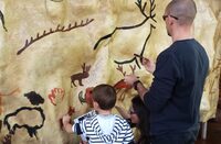 Atelier Peinture préhistorique à Brassempouy