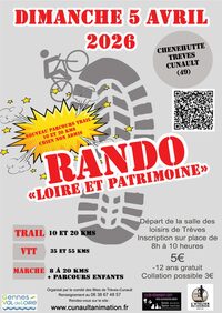 31ème Randonnée Loire et Patrimoine à Chênehutte-Trèves-Cunault