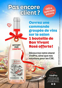 Nouveaux clients : votre Rosé Bon Vivant offert ! à Amiens