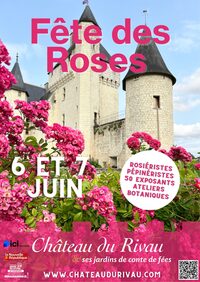 Fête des Roses au Château du Rivau - RDV aux Jardins (37) à Lémeré