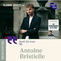 Rencontre avec Antoine Bristielle à Strasbourg