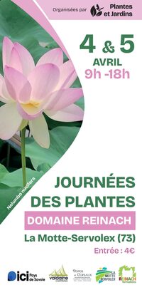 Journées des Plantes au Domaine Reinach à La Motte-Servolex