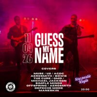 GUESS MY NAME (groupe de covers) x 1ère partie à Paris 13e