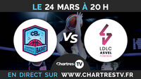 C'Chartres Métropole Basket Féminin vs Lyon à Chartres