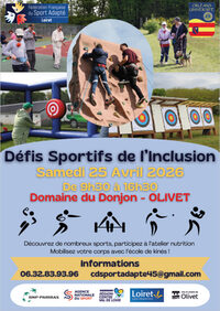 Défis Sportifs de l'Inclusion à Olivet