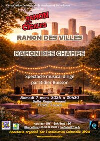 Spectacle "Ramon et les cigales" à Truyes
