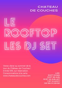 Rooftop du Château de Couches - DJ Set (Madhi Metlaïne) à Couches