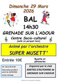 Bal Musette à Grenade-sur-l'Adour