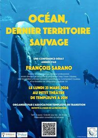 Conférence "Océan, dernier territoire sauvage"de François Sarano à Cappelle-en-Pévèle