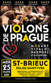 Violons de Prague à Saint-Brieuc