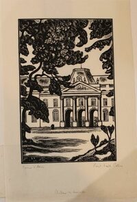 Autour de la gravure de Paul-Emile Colin à Lunéville