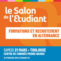 Le Salon formations et recrutement en alternance à Toulouse
