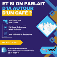Café IA en Isère – Échanger pour mieux comprendre les usages de l’intelligence a à La Frette