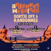 Ardennes Mega Trail sortie Off et Randonnée à Les Hautes-Rivières