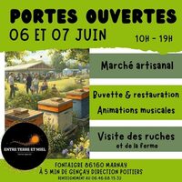 Porte ouverte de la ferme apicole à Marnay