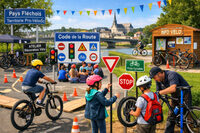 Mai à vélo à La Flèche