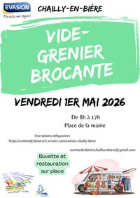 Brocante de printemps et d'automne à Chailly-en-Bière