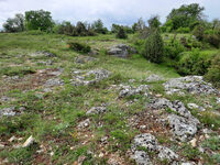 Début de nuit sur le plus grand causse du Berry à Dun-sur-Auron