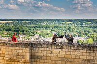 Spectacle Le chevalier Geignard à Chinon