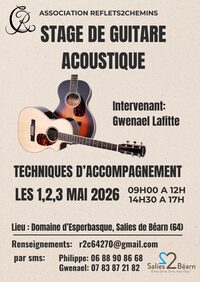 Stage Guitare Acoustique à Salies-de-Béarn