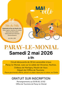 Mai à Vélo - La Fête du Vélo à Paray-le-Monial