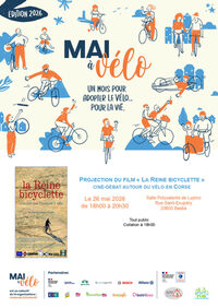 Projection du film « La Reine bicyclette » ciné-débat autour du vélo en Corse à Bastia