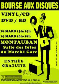 Bourse aux Disques Vinyl, CD, DVD et BD à Montauban