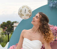 Football freestyle avec Pola Gomez à Bordeaux