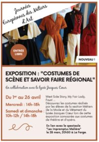 Exposition "Costume de scène et savoir faire régional" à Aubigny-sur-Nère