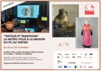"Textiles et traditions" La Micro-Folie à la Maison du Fil au Tartan à Aubigny-sur-Nère