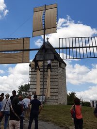 Ouverture du Moulin à Vent de Boisse à Sainte-Alauzie à Castelnau-Montratier-Sainte-Alauzie