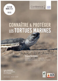 Conférence : Connaître et protéger les tortues marines à Aix-en-Provence