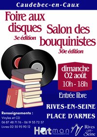 Foire aux disques (vinyles et CD) à Caudebec-en-Caux