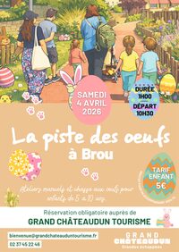 Animation enfants - La piste des oeufs à Brou