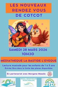 Les nouveaux rendez-vous de Cot Cot à La Bastide l'Evêque à Le Bas-Ségala