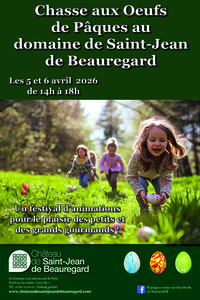 Chasse aux oeufs au château de Saint-Jean de Beauregard à Les Ulis