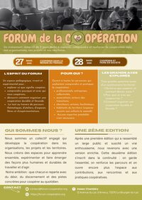 Forum de la Coopération - 2ème édition à Le Bourget-du-Lac