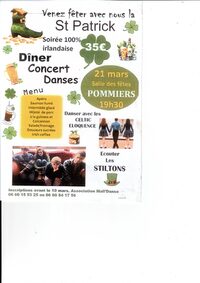 Saint patrick à Pommiers