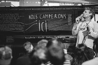 Nous camperons ici à Nantes