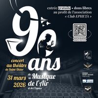 90 ans – Concert de la Musique de l’Air et de l’Espace à Saint-Dizier
