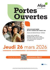 Portes Ouvertes – AFPA de Saint-Dizier à Saint-Dizier
