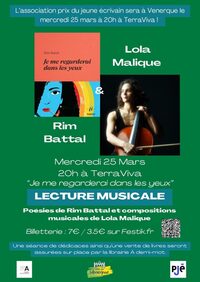 Prix du Jeune Écrivain - Poésie et Violoncelle à Venerque