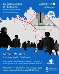 Les 25 ans de Wikipédia à Paris 5e