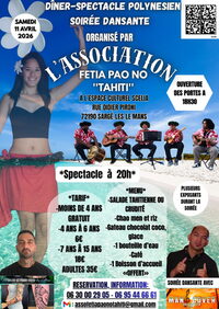 Gala de danse polynésienne à Sargé-lès-le-Mans
