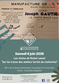 Visite de Michel Louvel à La Ferté-Macé