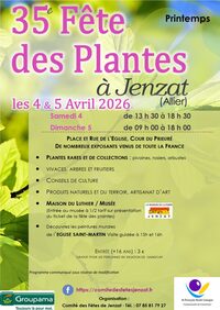 35ème Fête des Plantes à Jenzat